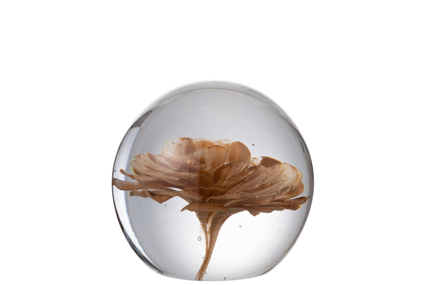 Presse-papier fleur Beige Large