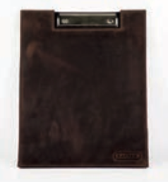 ACCESSOIRES maroquinerie Bloc-papier marron en cuir
