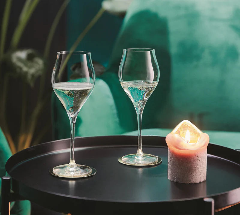 Verre Set de 6 Flûtes Macaron 30cl