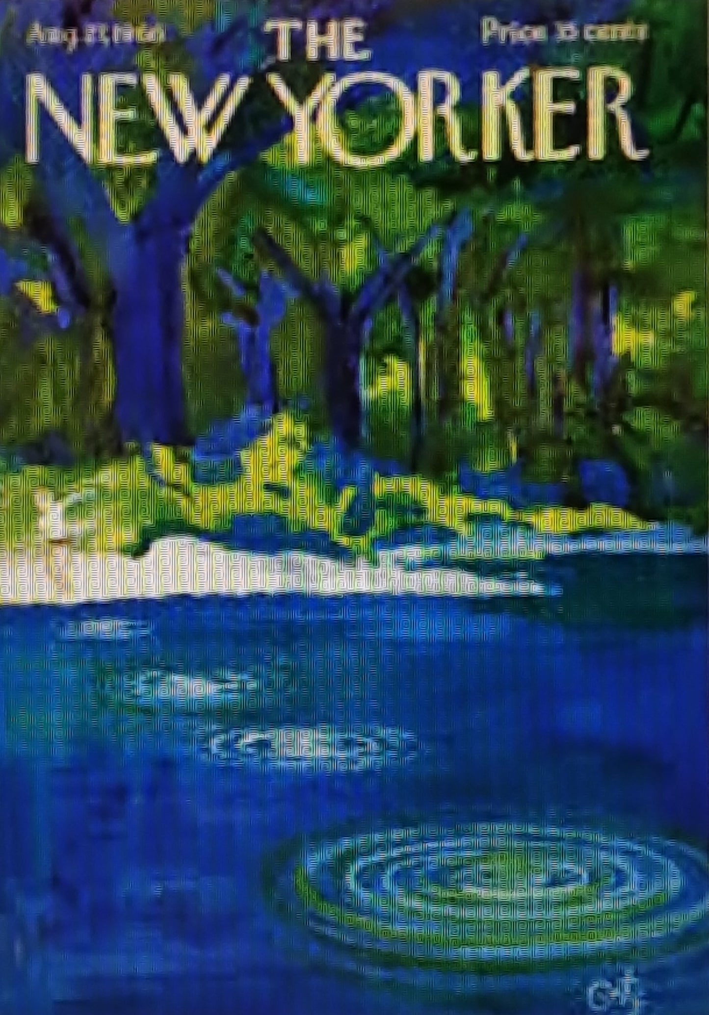 Illustration THE NEWYORKER 208 AUGUST 27 GETZ 30X40