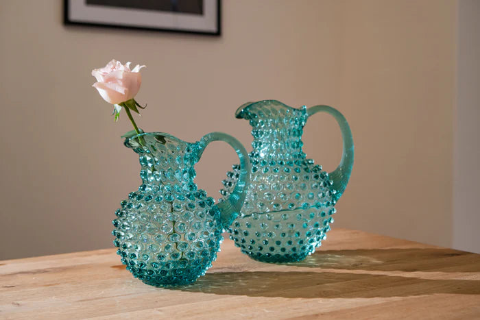 Carafe cristal de Bohême Beryl anse transparente 1L