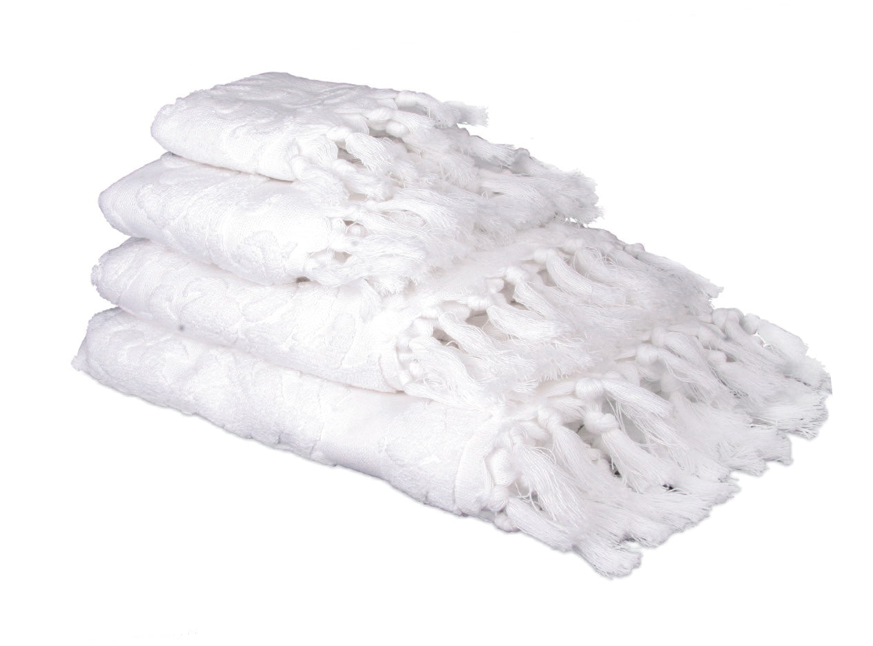 SALLE DE BAIN Serviette HAMMAM Blanc L en coton