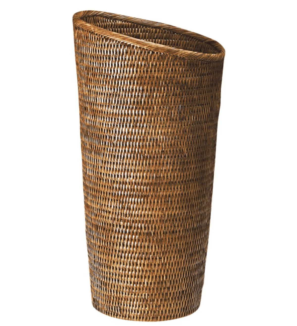 Porte-parapluie Miel en rotin