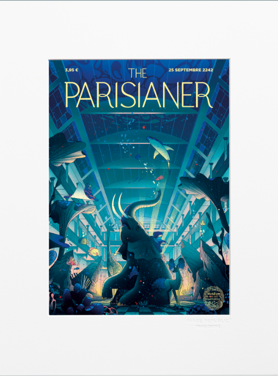 Illustration CDM CRUSHIFORM THE PARISIANER 30X40