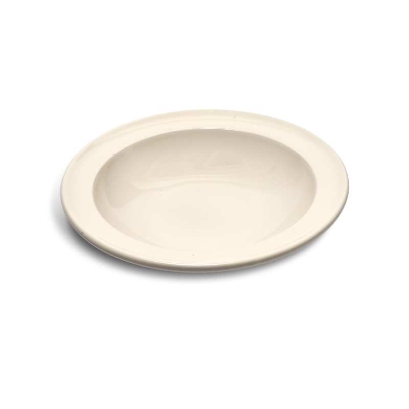 A TABLE Assiette creuse Farine en céramique