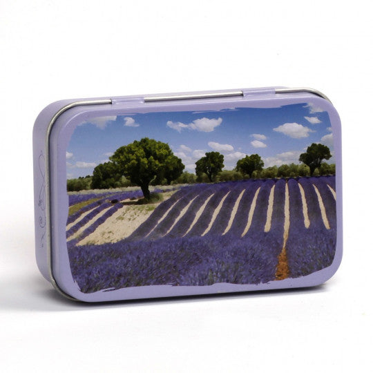 SALLE DE BAIN Porte-savon Métal Champs de Lavande