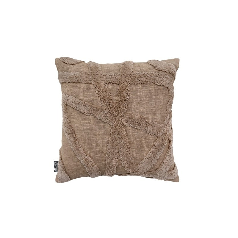 DECORATION Coussin Taos Taupe 50x50