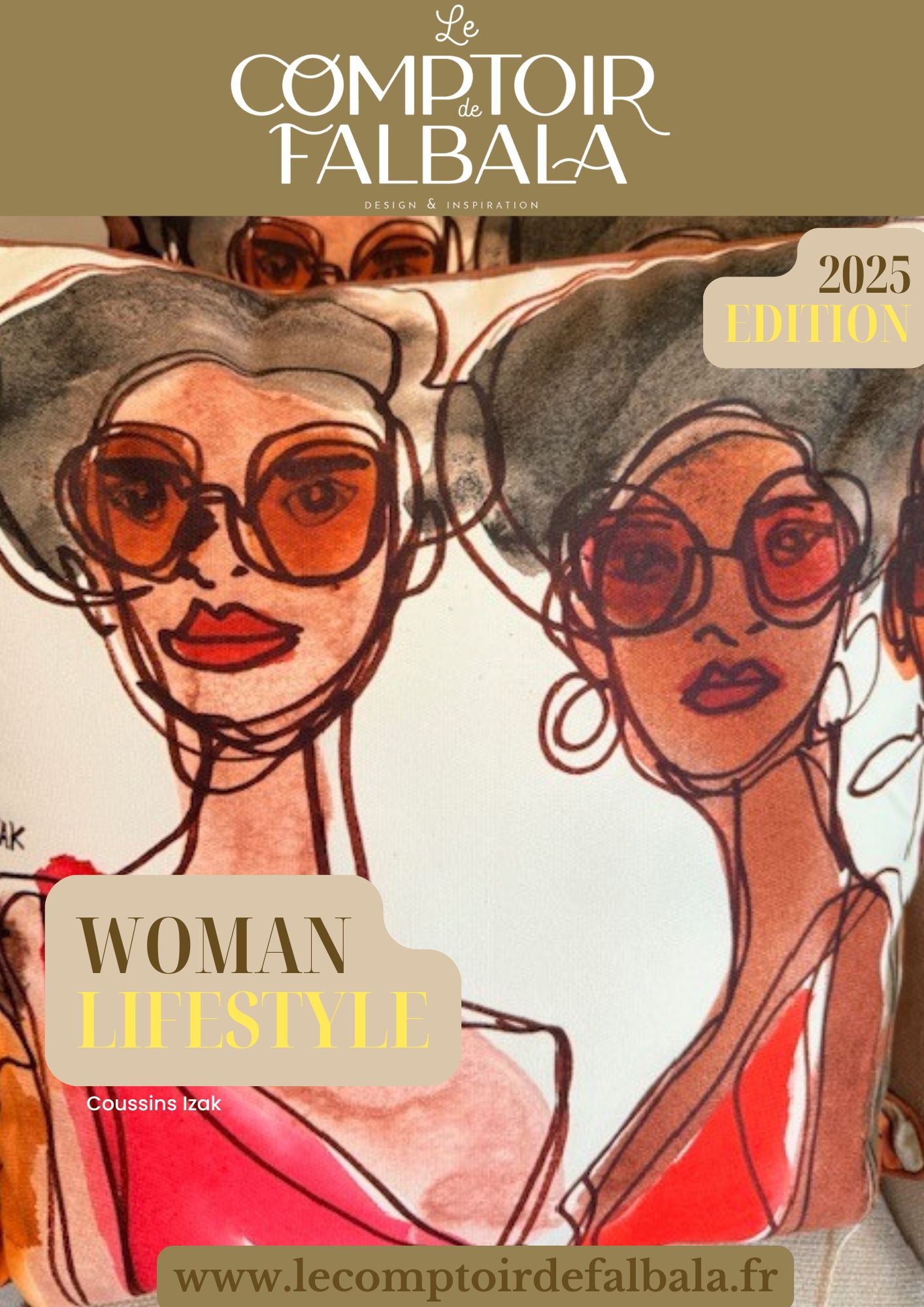 DECORATION Coussin Into the sun 60x60