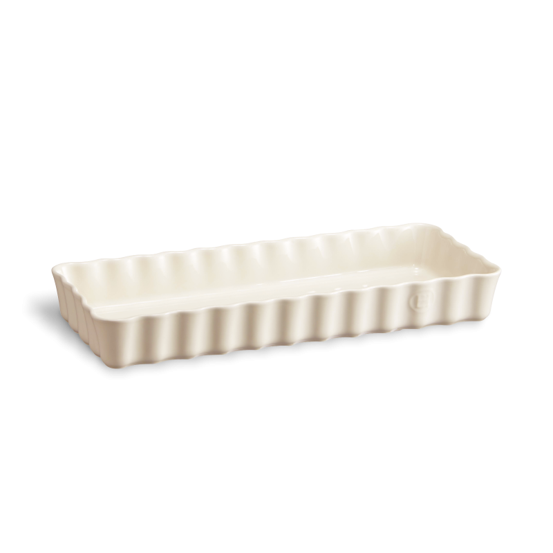 AU FOUR Long plat à tarte rectangulaire Argile en céramique