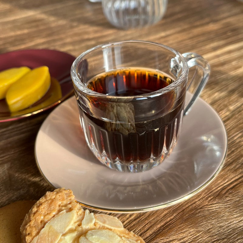 A TABLE Verre Set de Six tasses expresso Ouessant