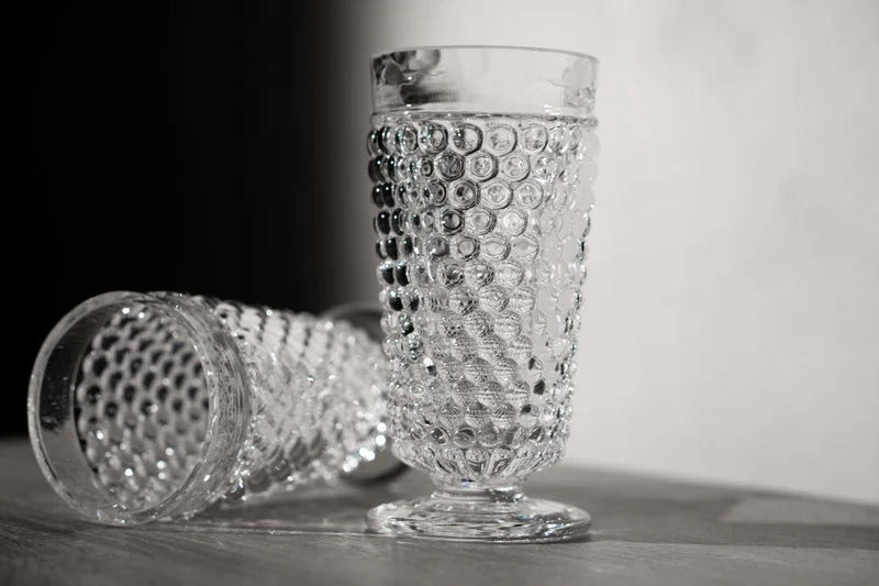 Verre Set 2 VAP transparent en cristal de Bohême