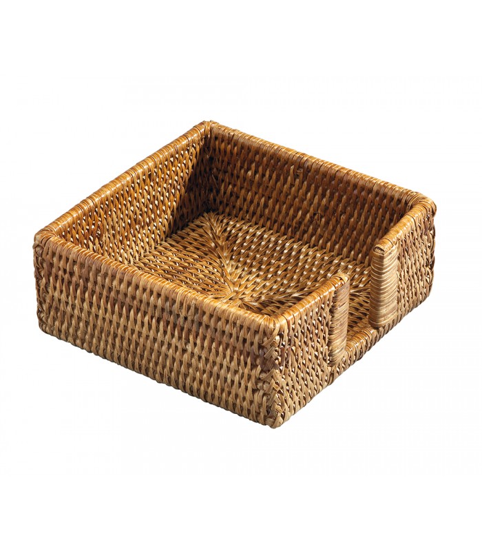 A TABLE Range serviettes Miel en rotin