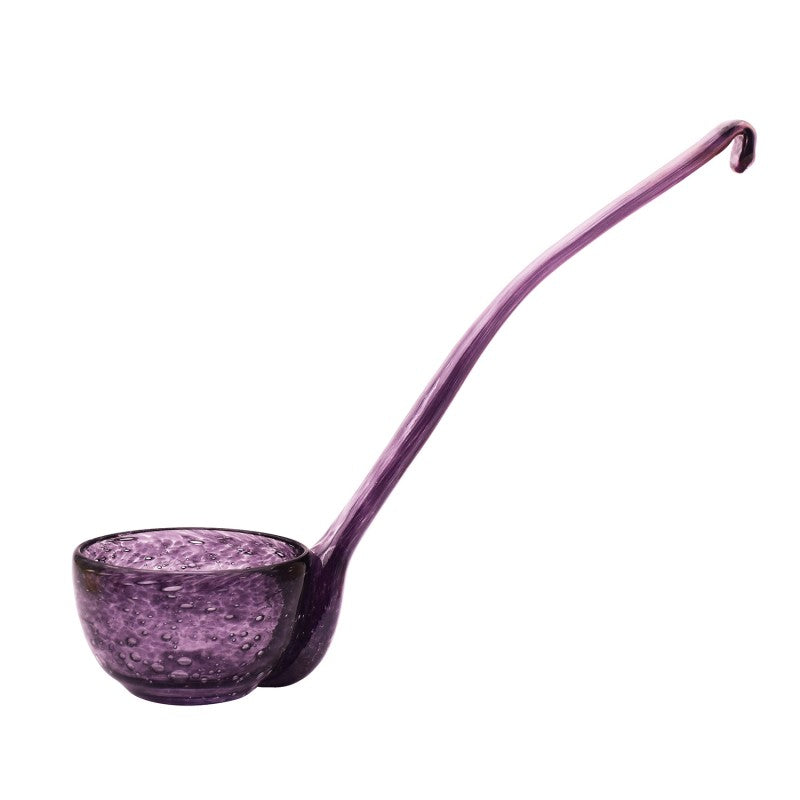 A TABLE saladier et louche à punch violine