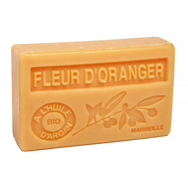 SALLE DE BAIN Savon Huile d'Argan BIO Fleur d'Oranger