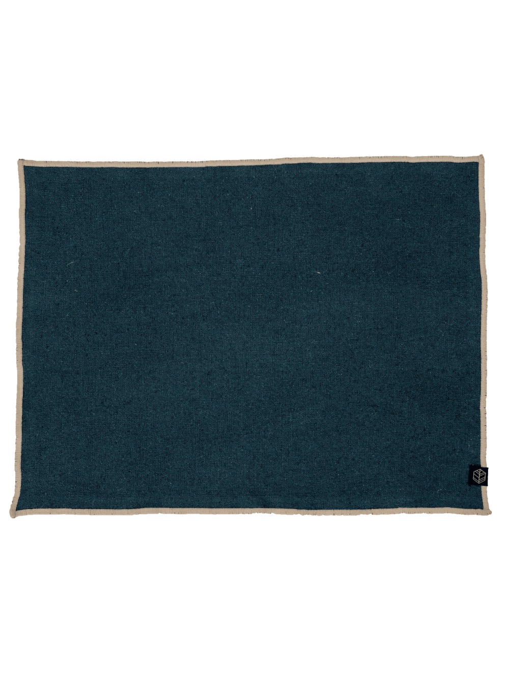 Set de table lin-coton 35x45 Bleu de prusse