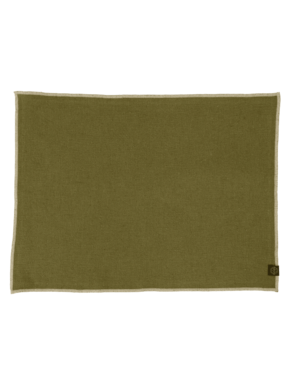 Set de table lin-coton 35x45 Olive