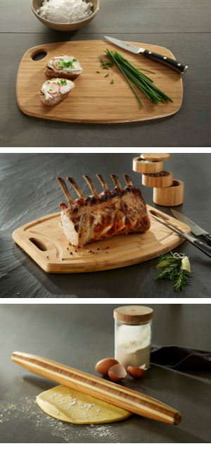 EN CUISINE Rouleau à pâtisserie 52CM en bambou