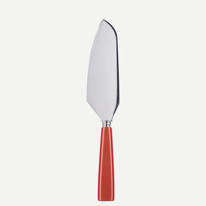 A TABLE Pelle à tarte coupante ICONE Orange -Inox et carbone