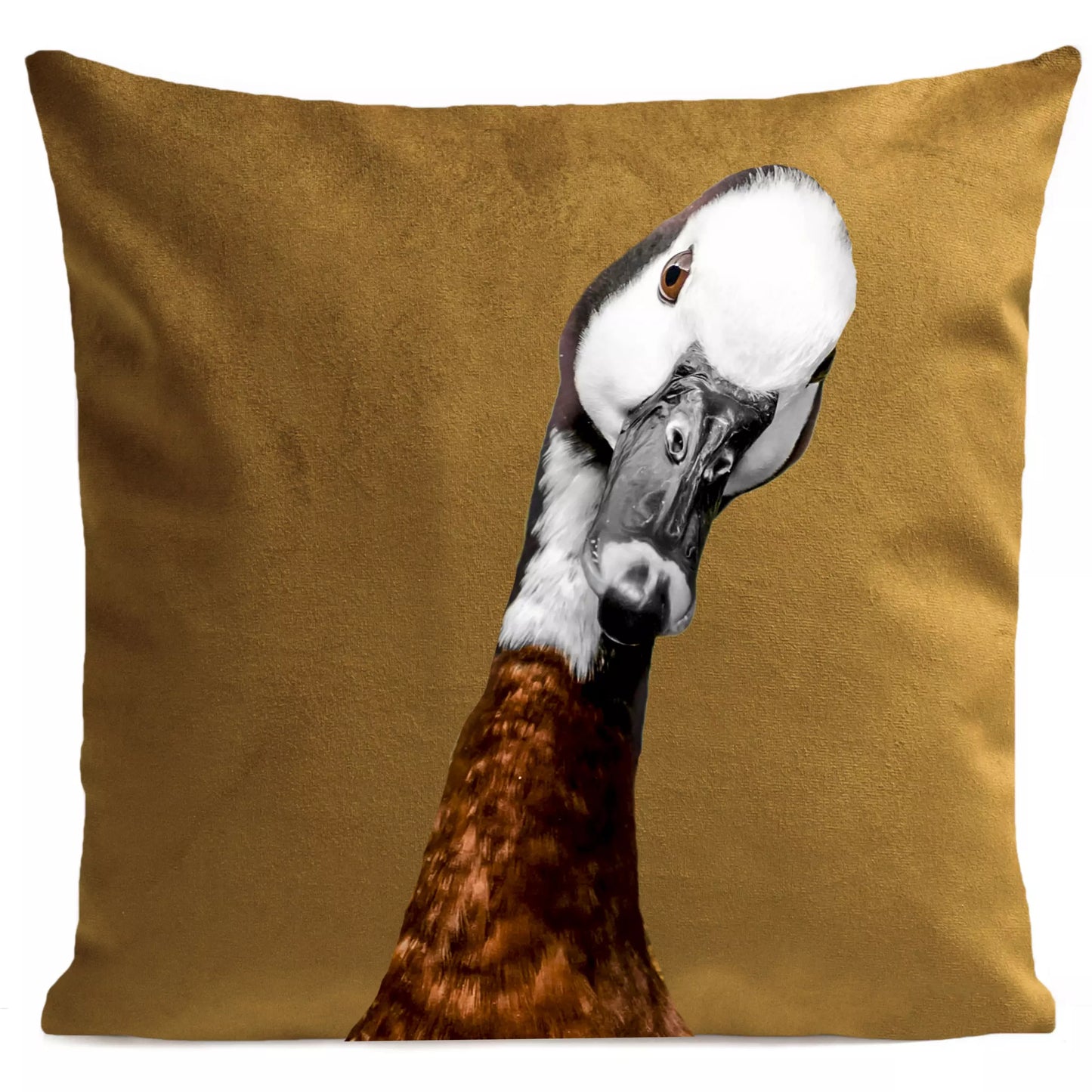 DECORATION Coussin The Little Goose Moutarde 40x40