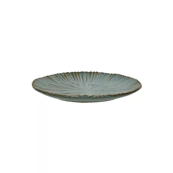 A TABLE Assiette à pain MYSA Gris bleu en porcelaine