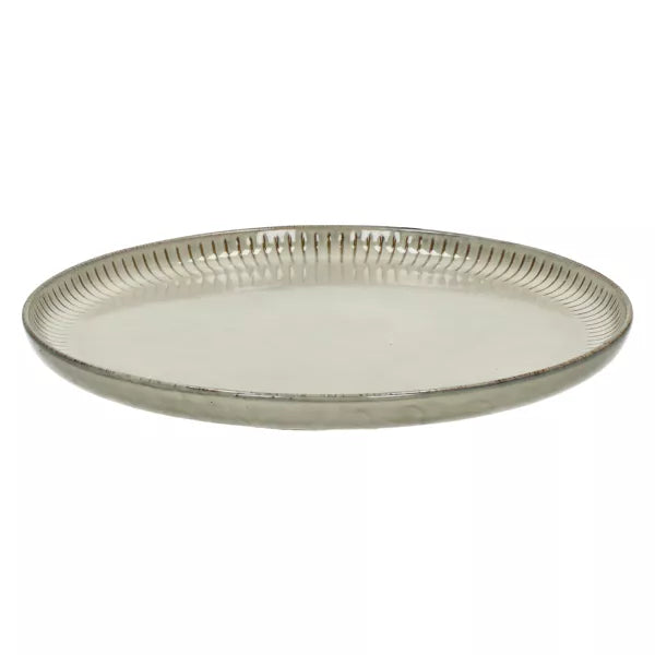 A TABLE Assiette plate HENRI Gruau en grès