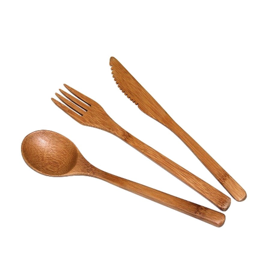 EN CUISINE Set de 3 réutilisables en bambou