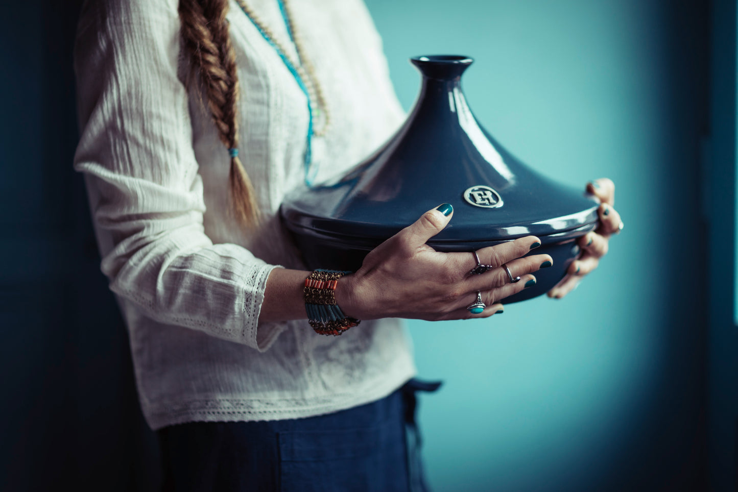 EN CUISINE Tajine 26cm Feu doux en céramique