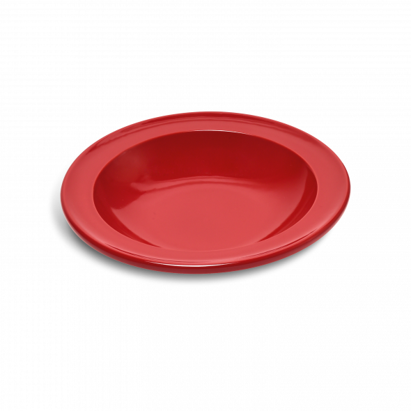 A TABLE Assiette creuse Rouge Grand cru