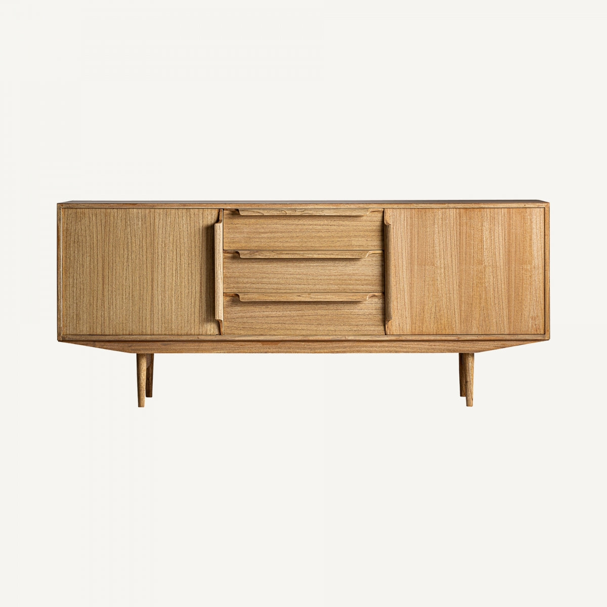 AMEUBLEMENT Buffet bas NYRY en bois Mindi
