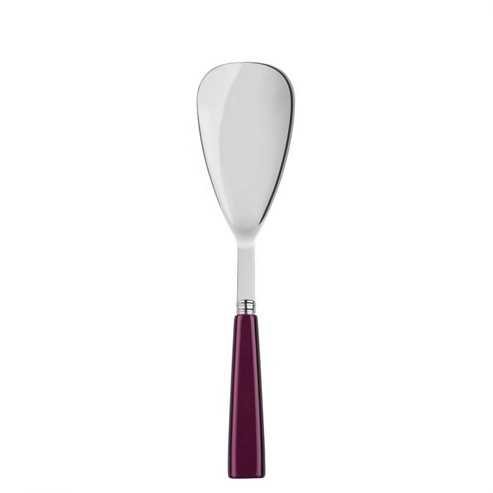 A Table Cuillère à riz ICONE Aubergine -Inox et carbone