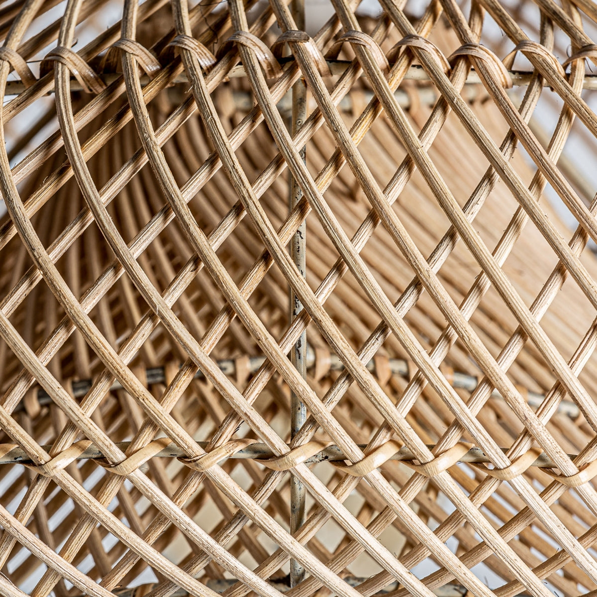 LUMINAIRE Suspension en Rotin couleur Naturelle
