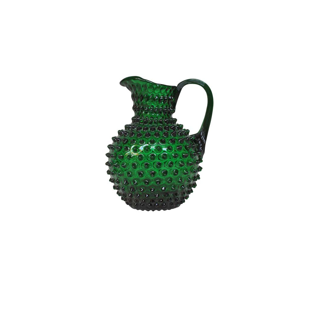 A TABLE Carafe cristal de Bohême Emeraude 2L