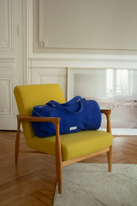 Sac bowling bio 50x30 Bleu outre-mer