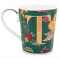 A TABLE Mug ALPHABET -T Vert en porcelaine