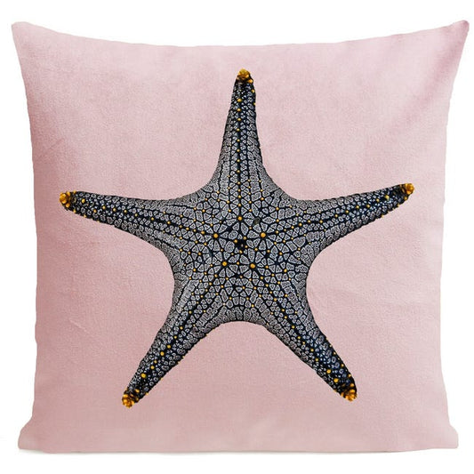 DECORATION Coussin Star Fish Rose 40x40