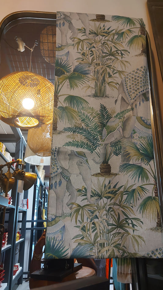 Rideau éléphant lin