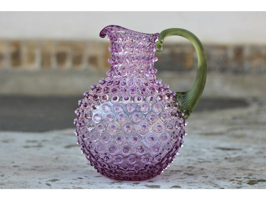 A TABLE Carafe cristal de Bohême PARIS 2L Lilla&Olive pointe diamant