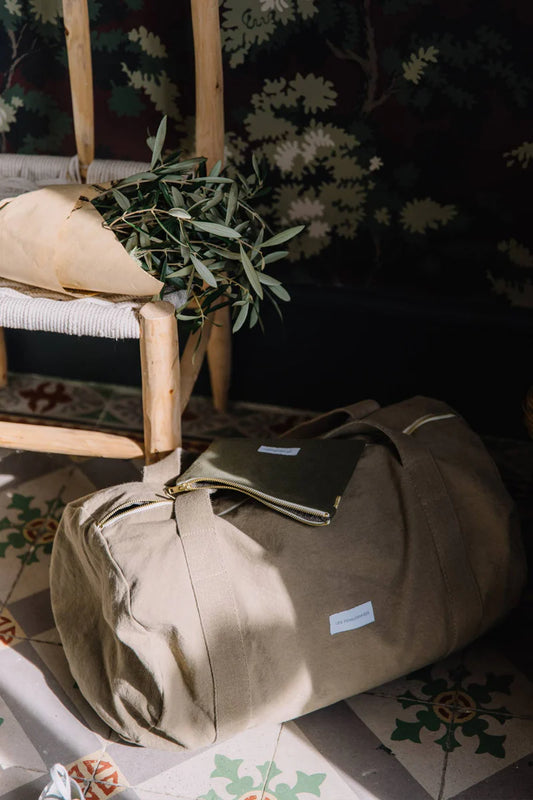 Sac bowling coton bio 50x30 Beige