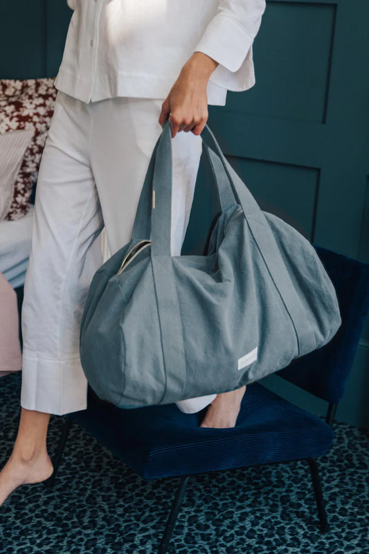 Sac bowling bio 50x30 Bleu Horizon