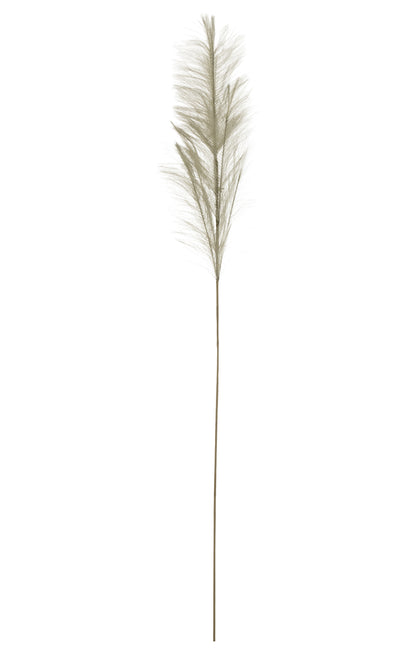 Branche plumeau Gris clair artificiel