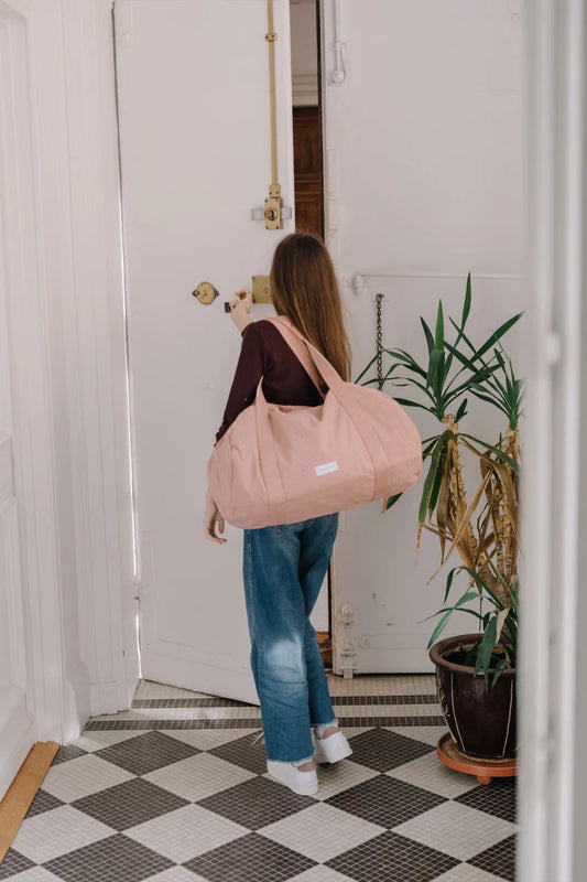 Sac bowling bio 50x30 Rose délicat