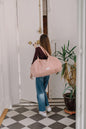 Sac bowling bio 50x30 Rose délicat