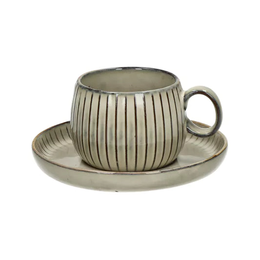 A TABLE  Tasse à Moka HENRI Gruau en grès