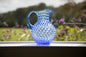 A TABLE Carafe cristal de Bohême  bleu clair 2L