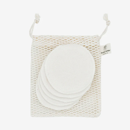 SALLE DE BAIN 5 cotons démaquillants lavables