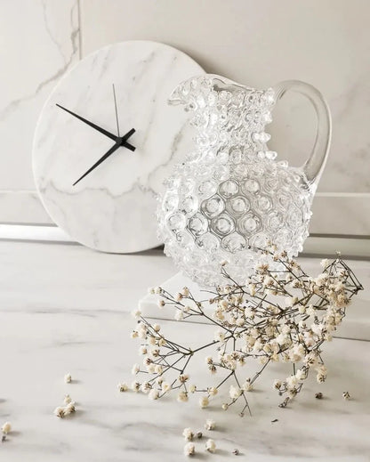 A TABLE Carafe cristal de Bohême Transparent pointe diamant