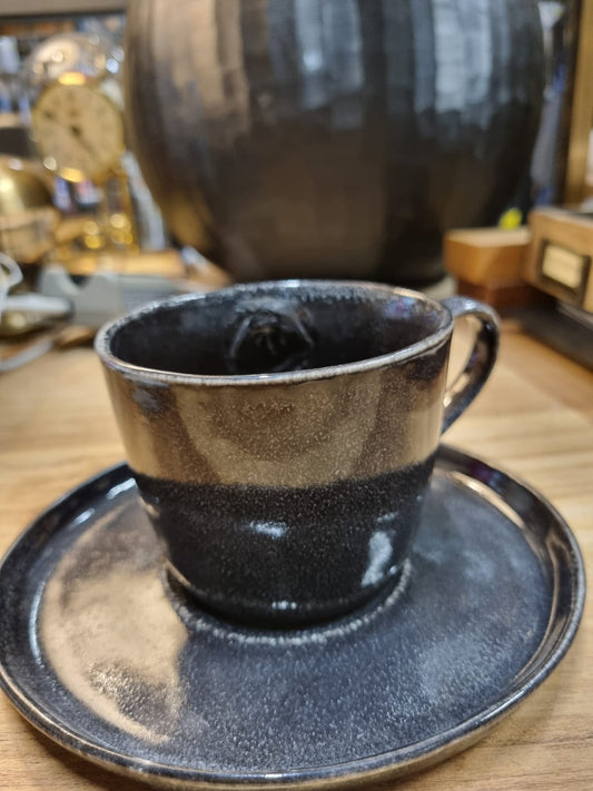 Tasse Porcelino Noir porcelaine