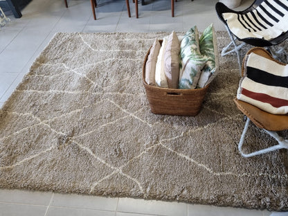 ACCESSOIRE Tapis Chiyo Taupe 300x200cm