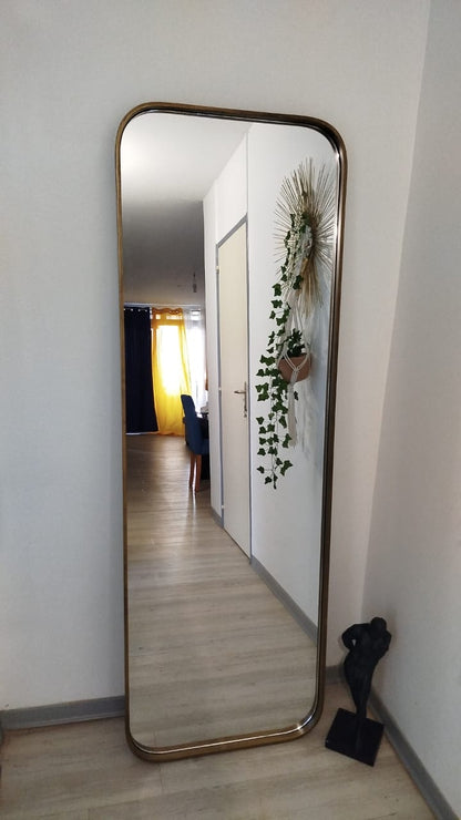 DECORATION Miroir rectangulaire ANTIQUE Gold