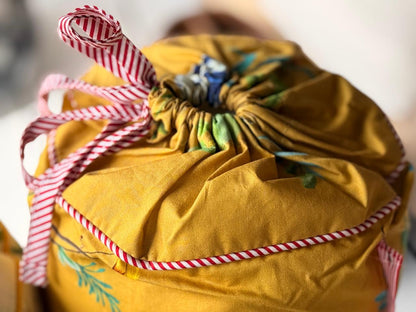 ACCESSOIRE Polochon Jaune Petites fleurs